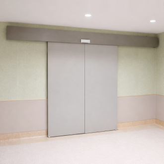 鋼製 防火橫拉門