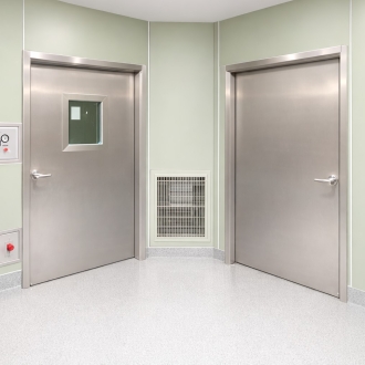 鋼製 防火防輻推拉門