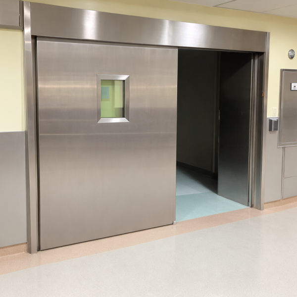 鋼製 防火防輻橫拉門 (6)