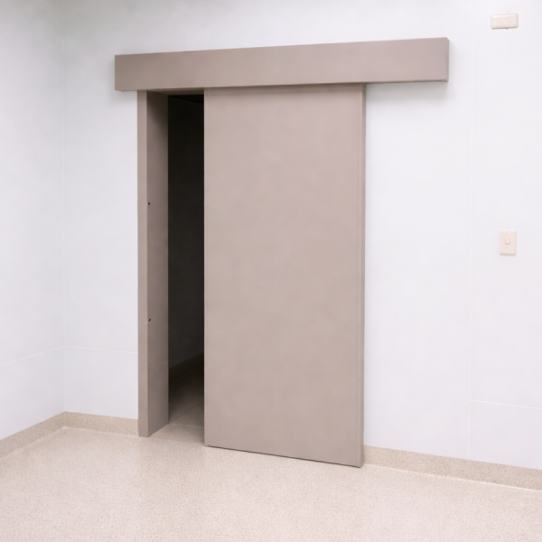 鋼製 防火防輻橫拉門 (1)