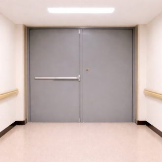 鋼製 防火推拉門(雙向180度)